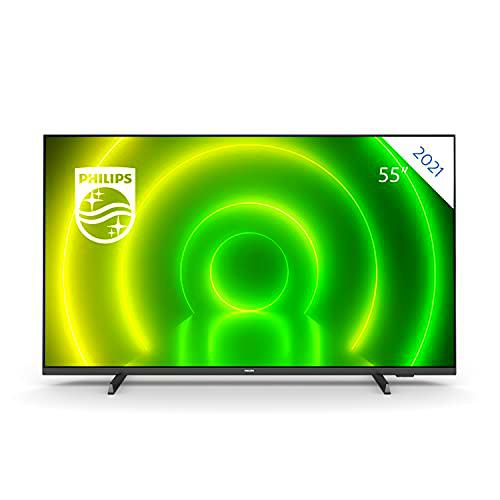 Philips 55PUS7406 Smart TV UHD LED Android de 55 Pulgadas con Ambilight