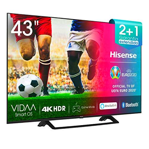 Hisense UHD TV 2020 43AE7200F - Smart TV Resolución 4K con Alexa integrada