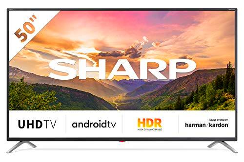 Sharp 50BL3EA - TV Android 50&quot; (4K Ultra HD, 4 x HDMI