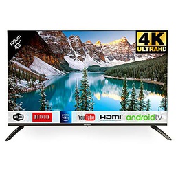 gef-roy AIWA LED-433UHD Televisor LED 43" 4K con Android Smart TV: Netflix