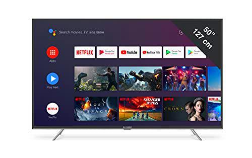 SCHNEIDER TV 50&quot; LED UHD 4K Smart TV, Android TV Puro