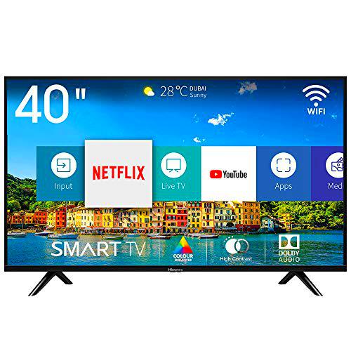 Hisense H40BE5500, Smart TV Full HD, 2 HDMI, 2 USB
