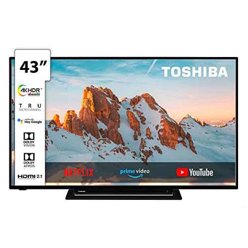 Toshiba 43UK3163DG Smart TV 43" Ultra HD, ALEXA integrado