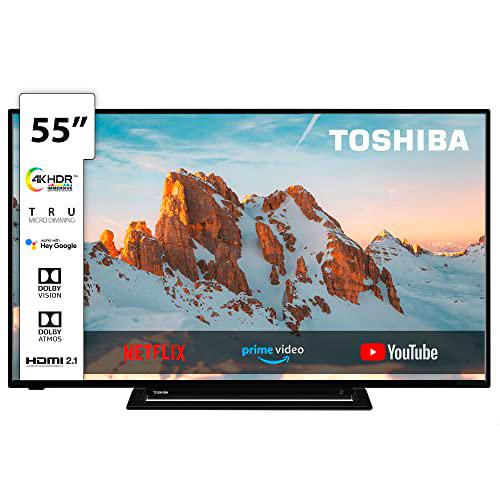 Toshiba 55UK3163DG Smart TV 55" Ultra HD, ALEXA integrado