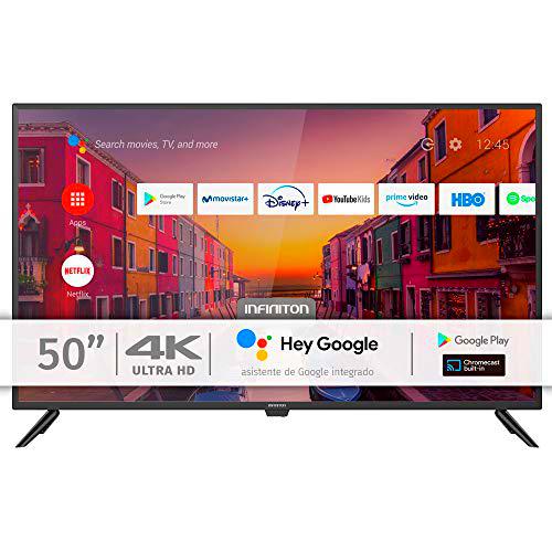 INFINITON INTV-50AF2300- Televisor Smart TV 50" 4K UHD