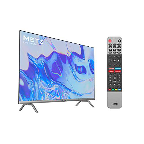 METZ MTC6110Z 40" Smart TV 2K Resolucion 1920 x 1080 Television Android-Google Chromecast Dolby Audio 2 * 8W Color Gris Plata