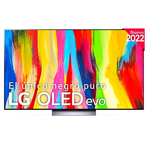LG OLED65C24LA - Smart TV 65 Pulgadas 4K OLED EVO, Procesador Inteligente Máxima Potencia 4K a9 Gen 5 IA