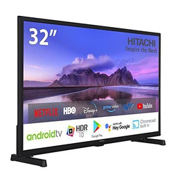 Hitachi 32HAE2351, 32", HDR, Android Smart TV, Google Play
